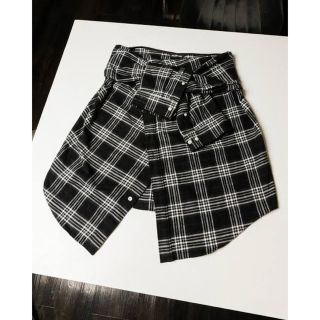 BALENCIAGA シャツ 巻き スカート(シャツ)