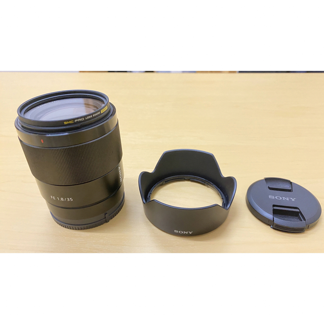 【美品】SEL35F18F レンズフィルター付 SONY 単焦点