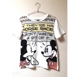 ジーユー(GU)のGU♡ﾚﾃﾞｨｰｽTｼｬﾂ半袖　Disney(Tシャツ(半袖/袖なし))