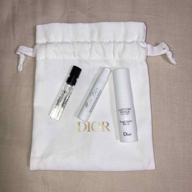 Dior(ディオール)のDior 香水、美容液サンプル、小物入れ コスメ/美容の香水(香水(女性用))の商品写真