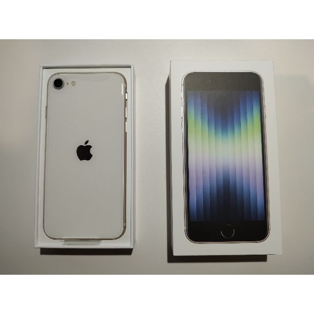 新品・未使用 iPhone SE 第3世代 スターライト 64GB SIMフリー 【特別 ...