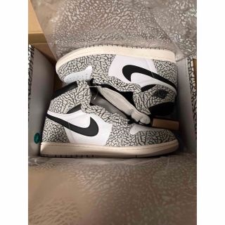 ジョーダン(Jordan Brand（NIKE）)のNike Air Jordan 1 High OG "White Cement"(スニーカー)