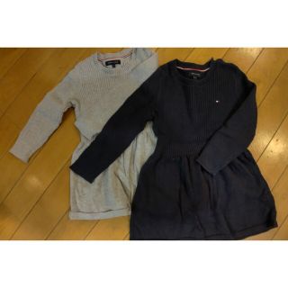 トミーヒルフィガー(TOMMY HILFIGER)の(92cm)トミーヒルフィガー 長袖ニット ワンピース(ワンピース)