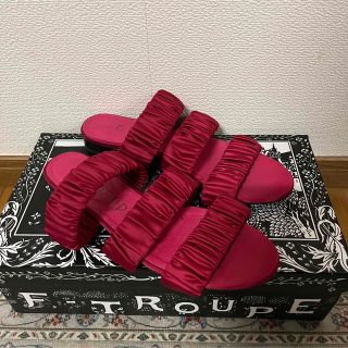 F-TROUPE - F-TROUPE ベロアシューズ ピンクの通販 by なつのひ。's ...