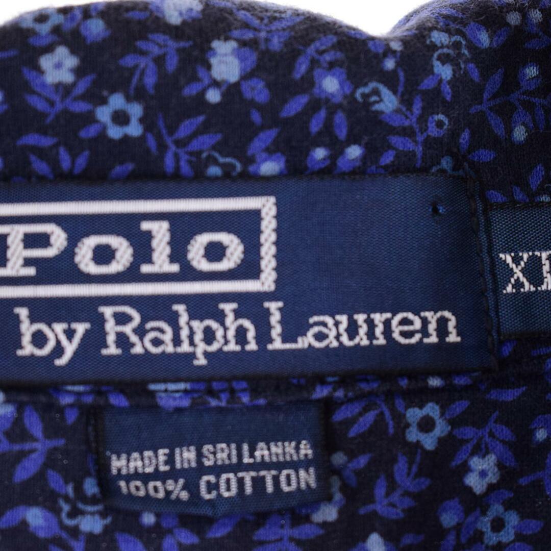 Ralph Lauren(ラルフローレン)の古着 ラルフローレン Ralph Lauren POLO by Ralph Lauren 花柄 半袖 ポロシャツ メンズL /eaa323468 メンズのトップス(ポロシャツ)の商品写真