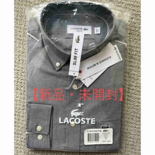 ラコステ(LACOSTE)の【新品・未開封】ラコステ　長袖シャツ　Lサイズ(シャツ)