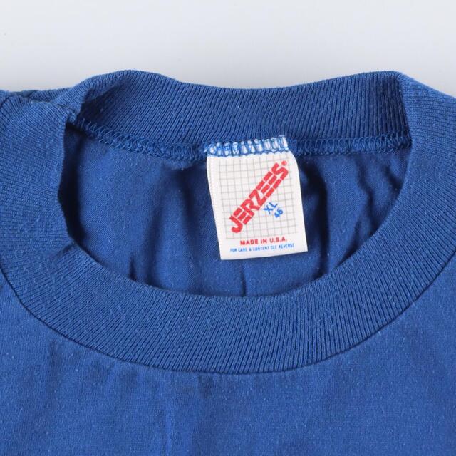 80~90年代 ジャージーズ Jerzees プリントTシャツ USA製 メンズL ヴィンテージ /eaa324292