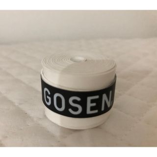 ゴーセン(GOSEN)のGOSEN グリップテープ 1個★迅速発送 白色 ゴーセン マイバチ✳︎色変更可(その他)