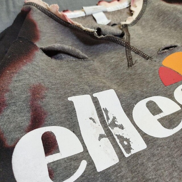 ellesse - ボロスウェットBoroSweat常田大希グランジダメージ ellesse - ボロスウェットBoroSweat常田大希グランジダメージ