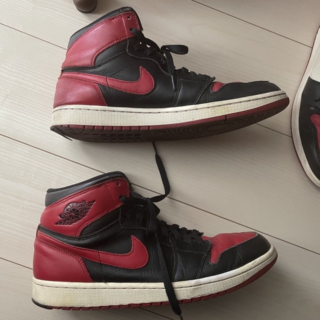 Air Jordan 1 high og banned 2013 bred