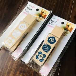 《 新品 ✦ ウッドクリップ ②個セット 》(その他)