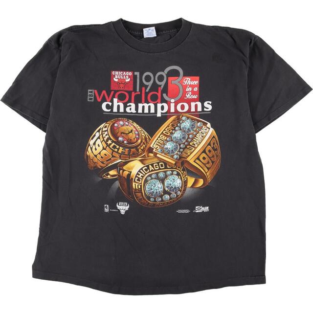 90年代 SALEM SPRTSWEAR NBA CHICAGOBULLS シカゴブルズ スポーツプリントTシャツ USA製 メンズXL ヴィンテージ /eaa322367