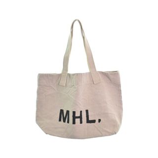 エムエイチエル(MHL.)のMHL. エムエイチエル トートバッグ - ベージュ 【古着】【中古】(トートバッグ)