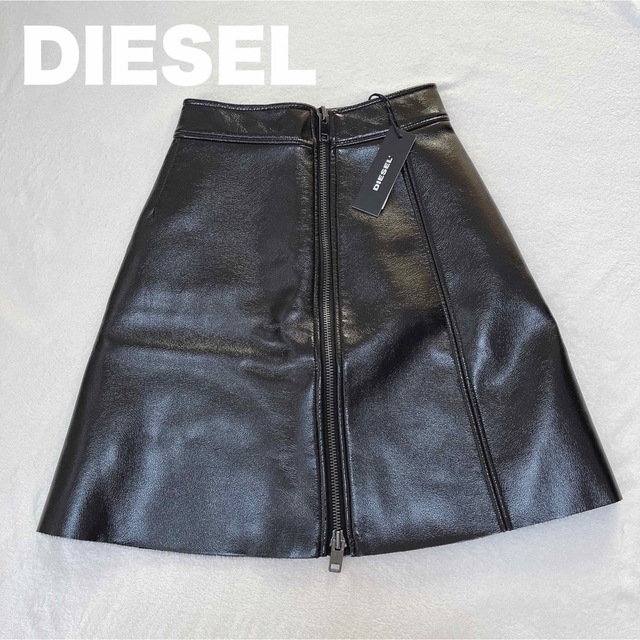 DIESEL ディーゼル　フェイクレザースカート