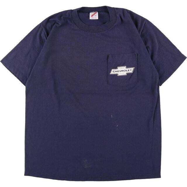 80~90年代 ジャージーズ Jerzees CHEVROLET シボレー アドバタイジングTシャツ USA製 メンズS ヴィンテージ /eaa324036