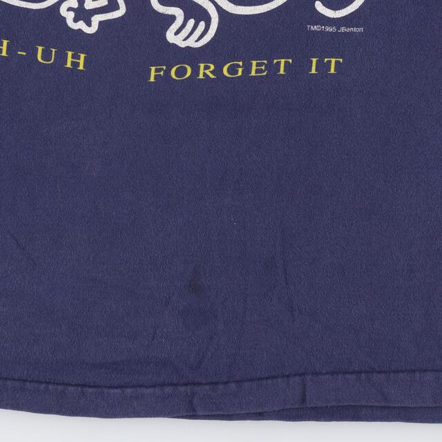 90年代 フルーツオブザルーム FRUIT OF THE LOOM プリントTシャツ USA製 メンズXL ヴィンテージ /eaa324031