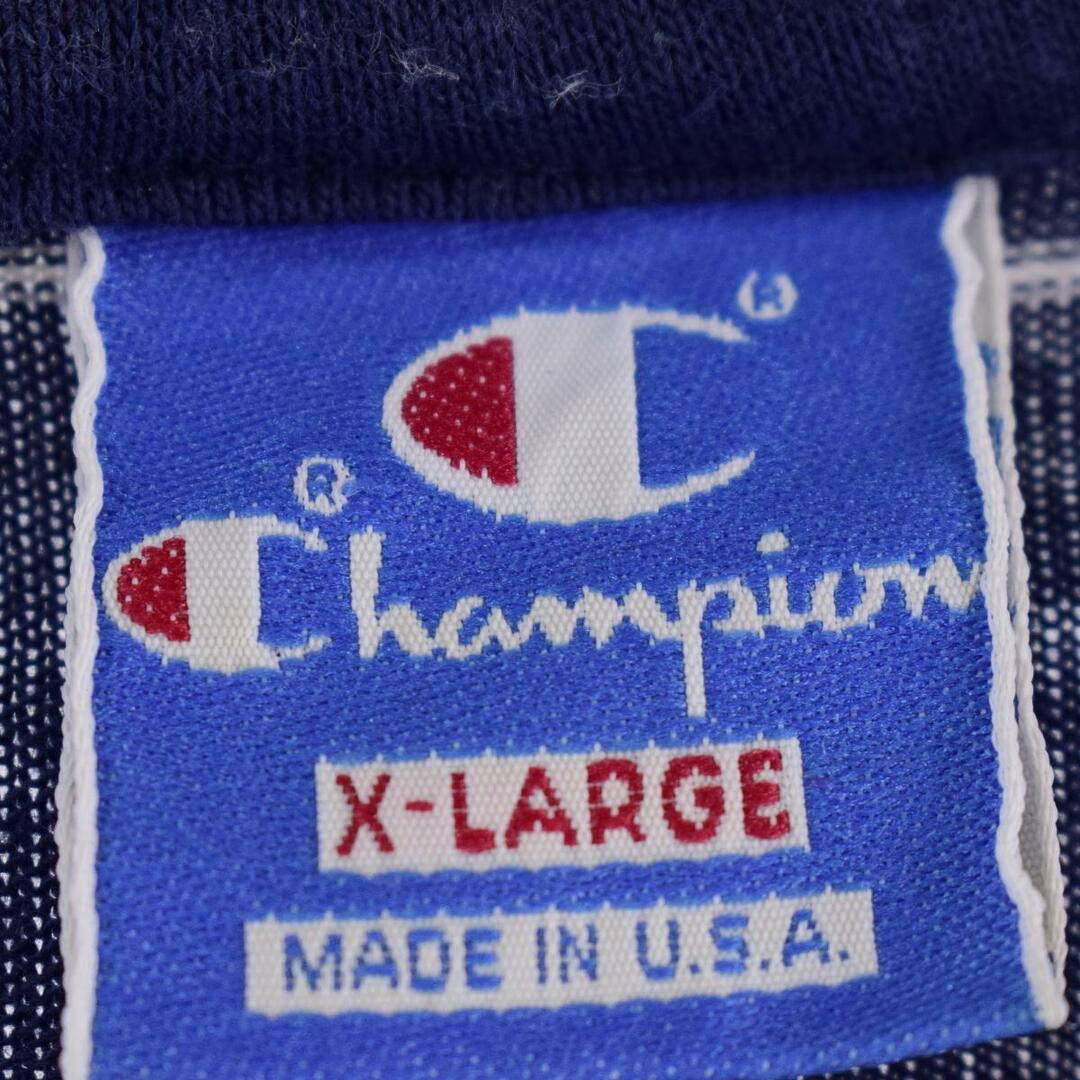 Champion(チャンピオン)の古着 90年代 チャンピオン Champion 半袖 ボーダー ポロシャツ USA製 メンズL ヴィンテージ /eaa323490 メンズのトップス(ポロシャツ)の商品写真