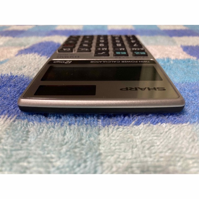 SHARP(シャープ)の【mi様】【中古品】手帳タイプ電卓(付属品なし)【値下げ交渉OK】 インテリア/住まい/日用品のオフィス用品(オフィス用品一般)の商品写真