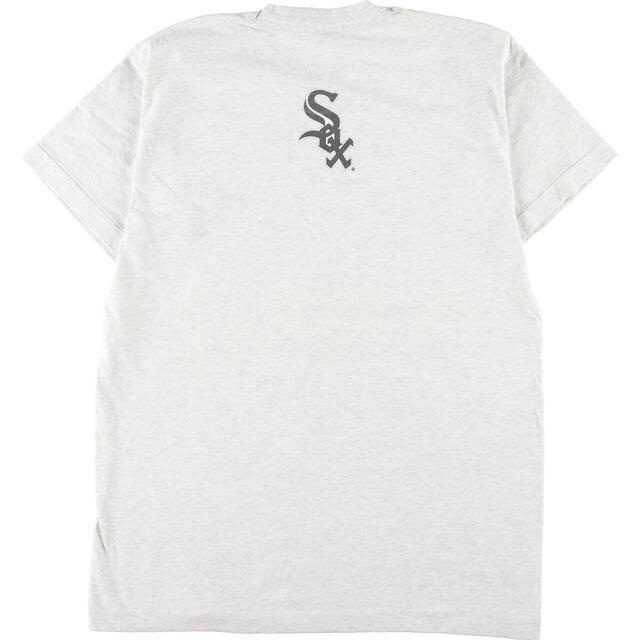 90年代 フルーツオブザルーム FRUIT OF THE LOOM MLB CHICAGO WHITE SOX シカゴホワイトソックス スポーツプリントTシャツ メンズM ヴィンテージ /eaa323829 1