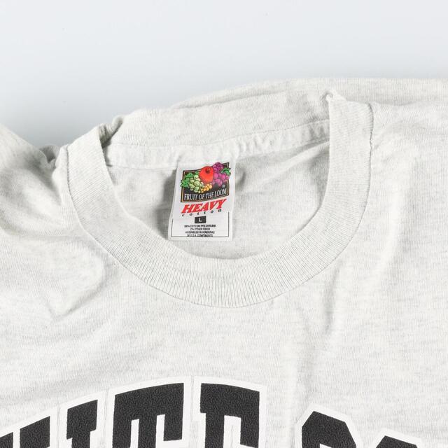 90年代 フルーツオブザルーム FRUIT OF THE LOOM MLB CHICAGO WHITE SOX シカゴホワイトソックス スポーツプリントTシャツ メンズM ヴィンテージ /eaa323829 2