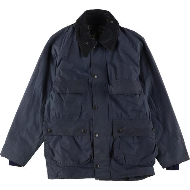 90年代 バブアー Barbour BEDALE ビデイル 旧3ワラント ワックスコットン オイルドジャケット 英国製 38in メンズM ヴィンテージ /eaa324016