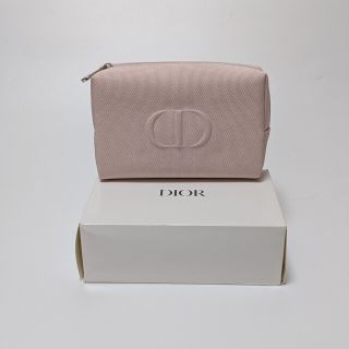 クリスチャンディオール(Christian Dior)のDior ノベルティ ポーチ ピンク キャンバス(ポーチ)