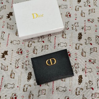 クリスチャンディオール(Christian Dior)の即完売( "̮ )美品⁠ෆ箱あり⁠•ディオール⁠•折り財布/コインケースさいふ(コインケース/小銭入れ)