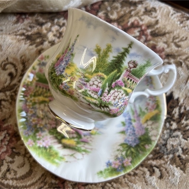 Royal Doulton - 希少 英国製 royaladderley England カップ&ソーサー1