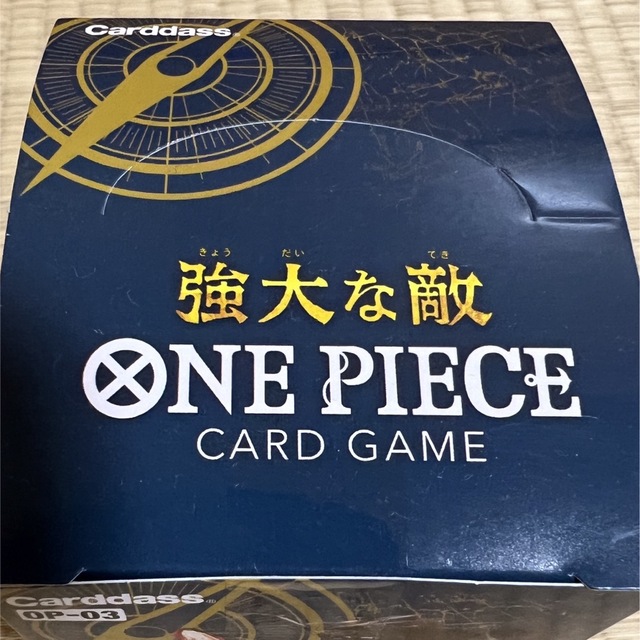 BANDAI(バンダイ)の強大な敵　ワンピースカードゲーム1BOX エンタメ/ホビーのトレーディングカード(Box/デッキ/パック)の商品写真