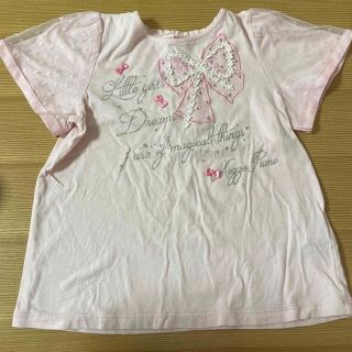 メゾピアノ(mezzo piano)のメゾピアノTシャツ130 、double B Tシャツ90(Tシャツ/カットソー)