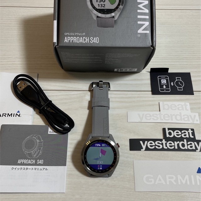 GARMIN(ガーミン)の【美品】GARMIN APPROACH S40 スポーツ/アウトドアのゴルフ(その他)の商品写真