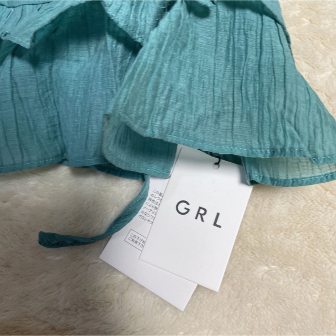 GRL(グレイル)のGRL カーディガン グリーン レディースのトップス(カーディガン)の商品写真