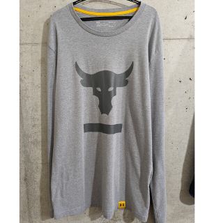 アンダーアーマー(UNDER ARMOUR)のアンダーアーマー　プロジェクトロック　ロンT　Mサイズ(Tシャツ/カットソー(七分/長袖))