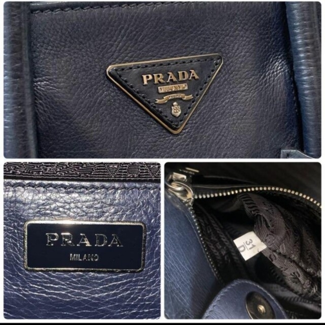 PRADA プラダ ハンドバッグ ショルダーバッグ 2way カーフレザー PRADA プラダ ハンドバッグ ショルダーバッグ 2way カーフレザー
