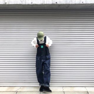 ナイジェルケーボン(Nigel Cabourn)のNigel Cabourn LYBRO NAVAL DUNGAREE SPLIT(サロペット/オーバーオール)