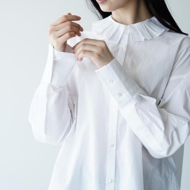 THE SHINZONE RUFFLED BLOUSE