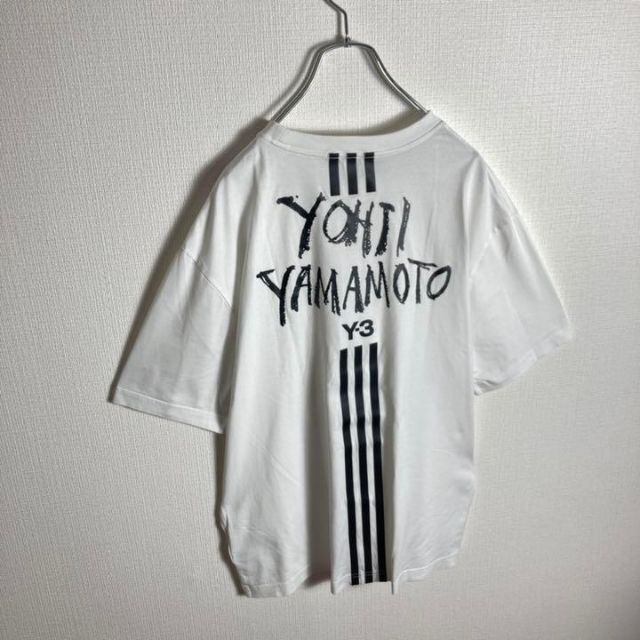 希少 入手困難 Y-3 ワイスリー　バックプリント 半袖 tシャツ 新品タグ付き