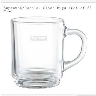 シュプリーム(Supreme)のSupreme®/Duralex Glass Mugs Clear 1個(食器)