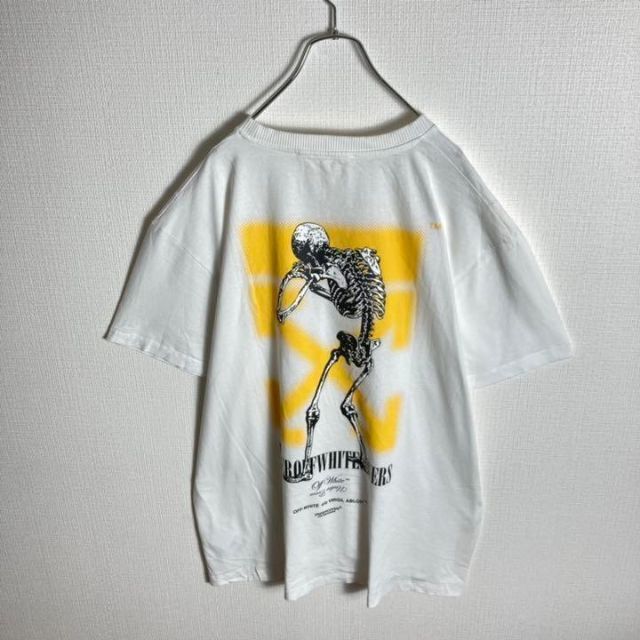 希少コラボ】オフホワイト×アンダーカバー 定番カラーtシャツ 人気XL