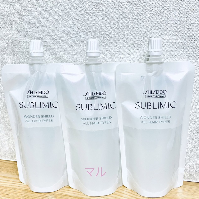 詰め替え110ml××3サブリミック ワンダーシールドレフィル×3