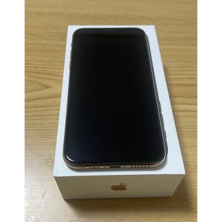 アイフォーン(iPhone)の【中古】iPhone Xs Gold 256GB  docomo(スマートフォン本体)