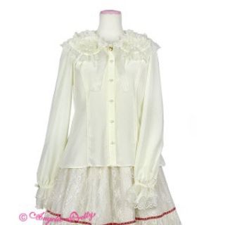 アンジェリックプリティー(Angelic Pretty)のAngelic Pretty Airy Frillブラウス　アイボリー(シャツ/ブラウス(長袖/七分))