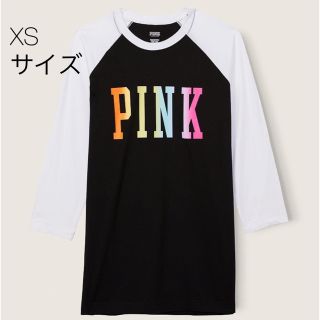 Victoria's Secret - 新作🌈可愛いロゴマークTシャツ VS PINK XSサイズ ...