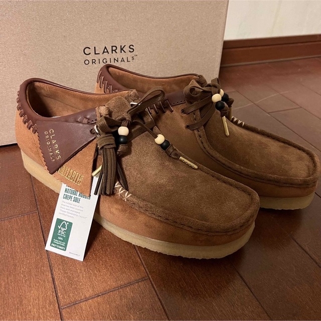 未使用] CLARKS WALLABEE ワラビー 希少デザイン❗️2点 www