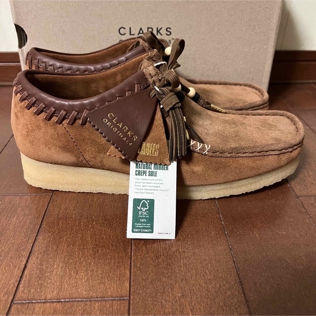 Clarks(クラークス)の[未使用] CLARKS WALLABEE ワラビー  希少デザイン❗️2点 メンズの靴/シューズ(ブーツ)の商品写真