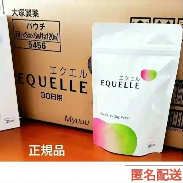 06.大塚製薬  EQUELLE  エクエル エクオール 120粒入 正規品