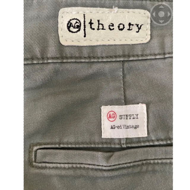 theory(セオリー)のtheory カーキ　パンツ　Sサイズ レディースのパンツ(カジュアルパンツ)の商品写真