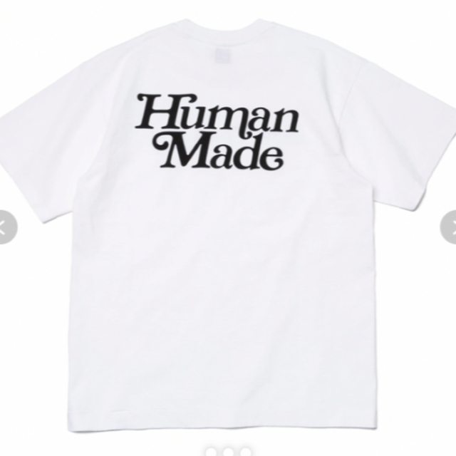 白L❗️human made gdc harajuku tシャツ