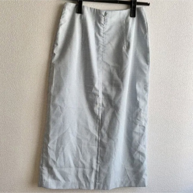 dazzlin(ダズリン)の【ダズリン】ギンガムチェックミディタイトスカート ブルー レディースのスカート(ひざ丈スカート)の商品写真