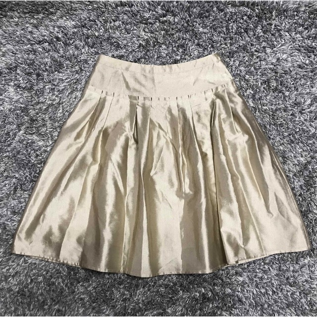 M-premier(エムプルミエ)の値下げ　M−premierBLACK エムプルミエブラック　スカート　サイズ38 レディースのスカート(ひざ丈スカート)の商品写真